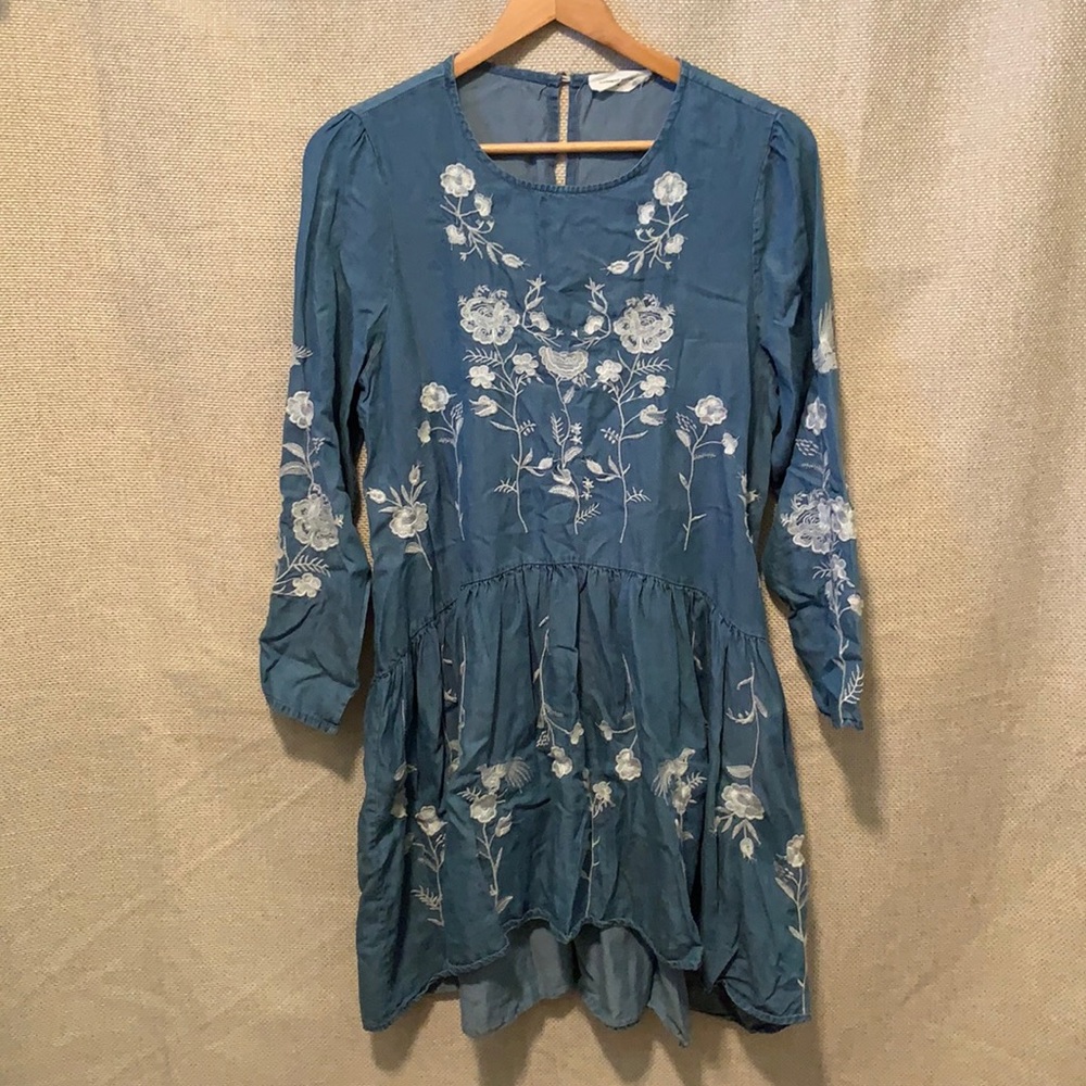 Goodnight Macaroon denim dress